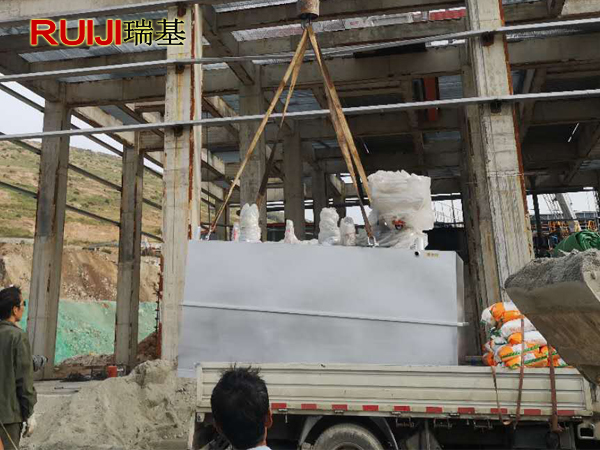 全自動PAM加藥設備廣東東莞安裝現場